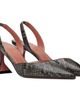 Amina Muaddi Amina Muaddi Gray Holli Sling 70 Heels - 4