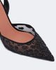 Amina Muaddi Amina Muaddi Holli embellished mesh slingback pumps - 5