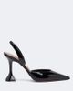 Amina Muaddi Amina Muaddi Holli patent leather slingback pumps - 5