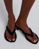 Amina Muaddi Amina Muaddi Juliette shearling thong sandals - 3