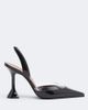 Amina Muaddi Amina Muaddi Lara patent leather slingback pumps - 5