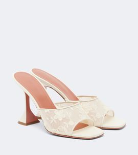 Amina Muaddi Amina Muaddi Lupita lace mules
