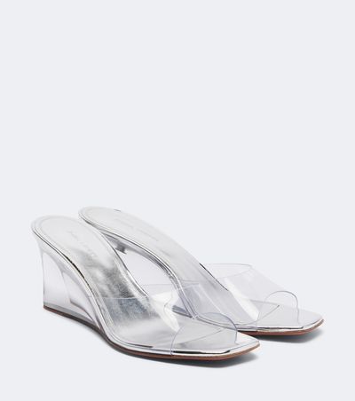 Amina Muaddi Amina Muaddi Lupita wedge mules