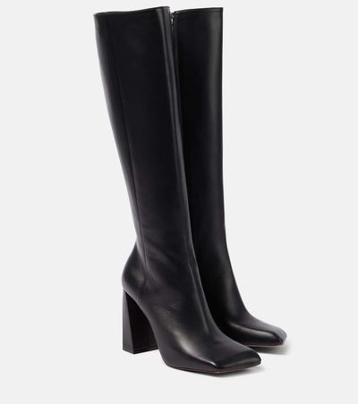 Amina Muaddi Amina Muaddi Marine 95 nappa leather knee-high boots