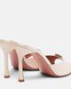 Amina Muaddi Amina Muaddi Mini Camelia embellished satin mules - 3