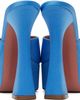 Amina Muaddi Amina Muaddi SSENSE Exclusive Blue Dalida Slipper 140 Heeled Sandals - 2