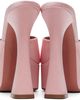 Amina Muaddi Amina Muaddi SSENSE Exclusive Pink Dalida Slipper 140 Heeled Sandals - 2