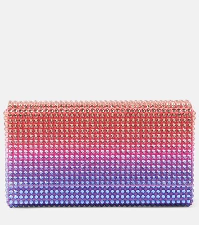 Amina Muaddi Amina Muaddi Super Amini Paloma Mini embellished clutch