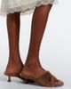 Amina Muaddi Amina Muaddi Taylor shearling mules - 3