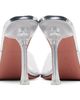 Amina Muaddi Amina Muaddi Transparent Alexa Glass Slipper 95 Heeled Sandals - 2