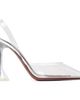 Amina Muaddi Amina Muaddi Transparent Holli Glass Sling 95 Heels - 1