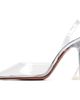 Amina Muaddi Amina Muaddi Transparent Holli Glass Sling 95 Heels - 3