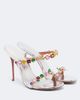 Amina Muaddi Amina Muaddi Vittoria floral embellished sandals - 1