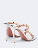 Amina Muaddi Amina Muaddi Vittoria floral embellished sandals - 3