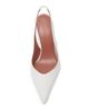 Amina Muaddi Women's Anok 105MM Leather Slingback Pumps - 4
