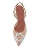 Amina Muaddi Women's Begum 70MM Mesh Slingback Pumps - 4