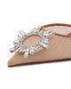 Amina Muaddi Women's Begum 70MM Mesh Slingback Pumps - 5