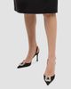 Amina Muaddi Women's Camelia 90MM Embellished Satin Slingback Pumps - 2