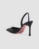 Amina Muaddi Women's Camelia 90MM Embellished Satin Slingback Pumps - 4
