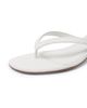 Amina Muaddi Women's Juliette 45MM Leather Thong Sandals - 5