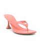 Amina Muaddi Women's Juliette 70MM Leather Trumpet Heel Sandals - 2