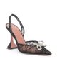 Amina Muaddi Women's Rosie 95MM Embellished Lace Slingback Pumps - 2