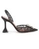 Amina Muaddi Women's Rosie 95MM Embellished Lace Slingback Pumps - 6