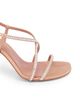 Amina Muaddi Women's Sally 95MM Crystal-Embellished Silk Sandals - 5
