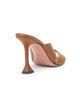 Amina Muaddi Women's Salma 95MM Satin Mules - 3
