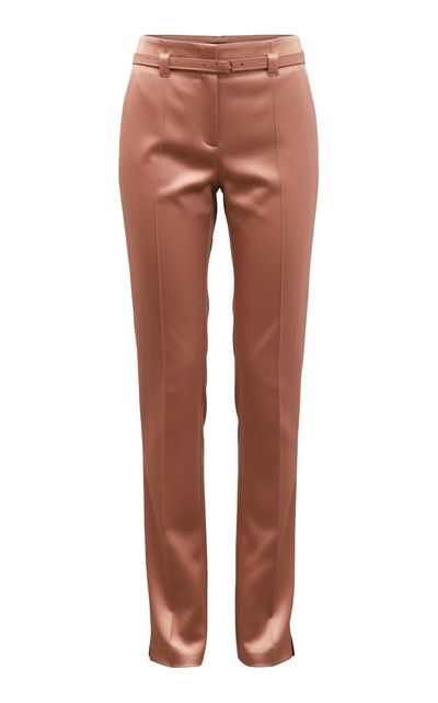 Amir Taghi Lisa Cottonblend Satin Pants