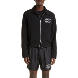 AMIRI AMIRI Arts District Wool Blend Blouson Jacket