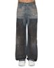 Amiri amiri Baggy Fit Faded Carpenter Jeans in Dark Dust - 1