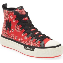 AMIRI AMIRI Bandana B-Ball Print High Top Sneaker