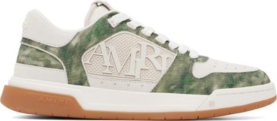AMIRI AMIRI Beige & Khaki Camo Classic Low Sneakers