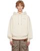 AMIRI AMIRI Beige MA Quad Checkerboard Hoodie - 1