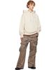 AMIRI AMIRI Beige MA Quad Checkerboard Hoodie - 4