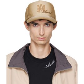 AMIRI AMIRI Beige MA Script Baseball Cap