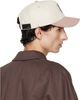 AMIRI AMIRI Beige MA Two Tone Cotton Cap - 3