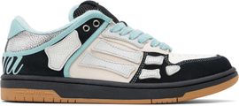 AMIRI AMIRI Black & Blue XL Skel Top Low Sneakers