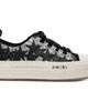 AMIRI AMIRI Black & Gray Glitter Stars Court Low Sneakers - 1