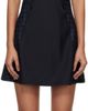 AMIRI AMIRI Black & Navy MA Quad Minidress - 1
