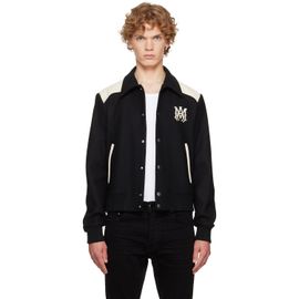 AMIRI AMIRI Black & Off-White MA Band Jacket
