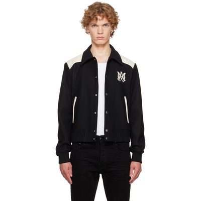 AMIRI AMIRI Black & Off-White MA Band Jacket