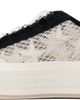 AMIRI AMIRI Black & Off-White Mesh Stars Court Low Sneakers - 3