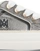 AMIRI AMIRI Black & Silver Pebbled Sunset Skate Sneakers - 1