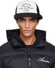 AMIRI AMIRI Black & White 'AMIRI' Eagle Trucker Cap - 1