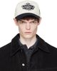 AMIRI AMIRI Black & White 'Chateau Amiri' Crest Cap - 1