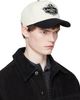 AMIRI AMIRI Black & White 'Chateau Amiri' Crest Cap - 2
