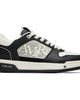 AMIRI AMIRI Black & White MA Quad Debossed Classic Low Sneakers - 1