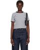 AMIRI AMIRI Black & White MA Striped T-shirt - 1
